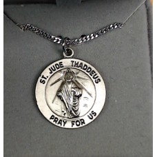 St Jude Medal with Chain